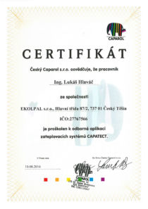 Certifikát